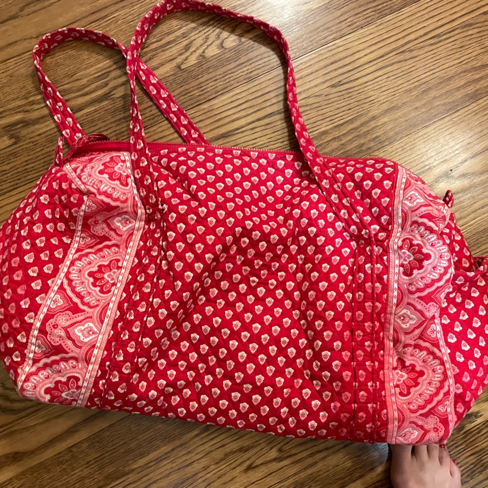 Vera Bradley large tote duffel bag